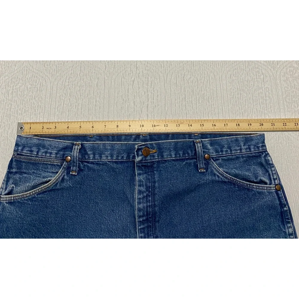 Wrangler Vintage Cowboy Cut Western Jeans Men 40×32 Blue 13MWZPW